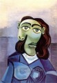 Retrato de Dora Maar aux yeux bleus 1939 Cubista